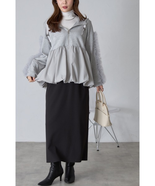 【ZOZO限定】チュールバルーンブルゾン（ブルゾン）｜&. NOSTALGIA（アンドドットノスタルジア）