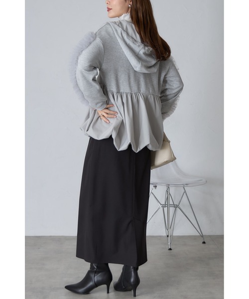 【ZOZO限定】チュールバルーンブルゾン（ブルゾン）｜&. NOSTALGIA（アンドドットノスタルジア）