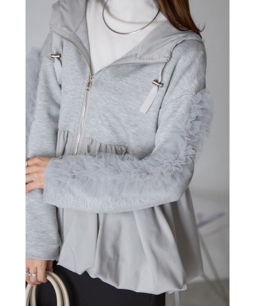 【ZOZO限定】チュールバルーンブルゾン（ブルゾン）｜&. NOSTALGIA（アンドドットノスタルジア）