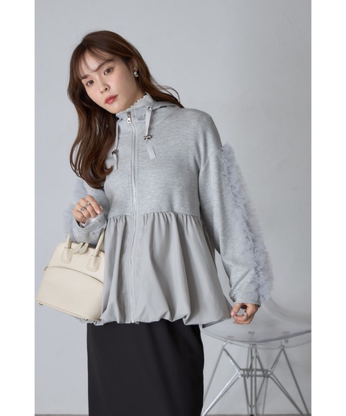 【ZOZO限定】チュールバルーンブルゾン（ブルゾン）｜&. NOSTALGIA（アンドドットノスタルジア）