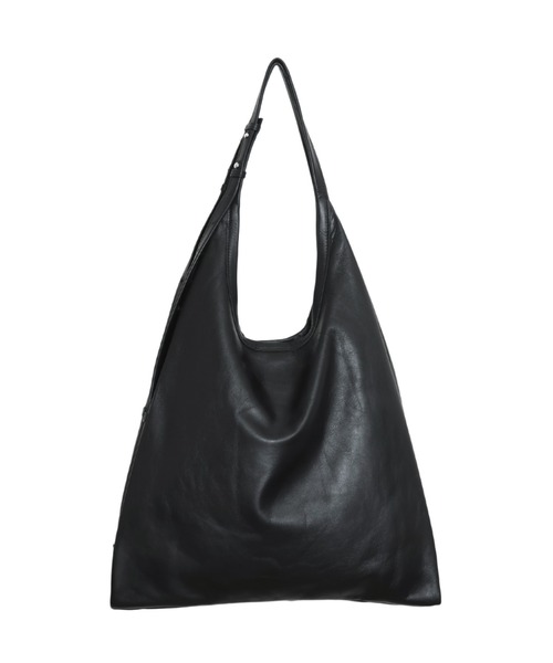 YArKA（ヤーカ）の「【YArKA/ヤーカ】 real leather multi length adjustment tote bag [opcc3] / リアルレザーマルチ調節トートバッグ（トートバッグ・レディース・ブラック・FREE）」の5枚目の写真