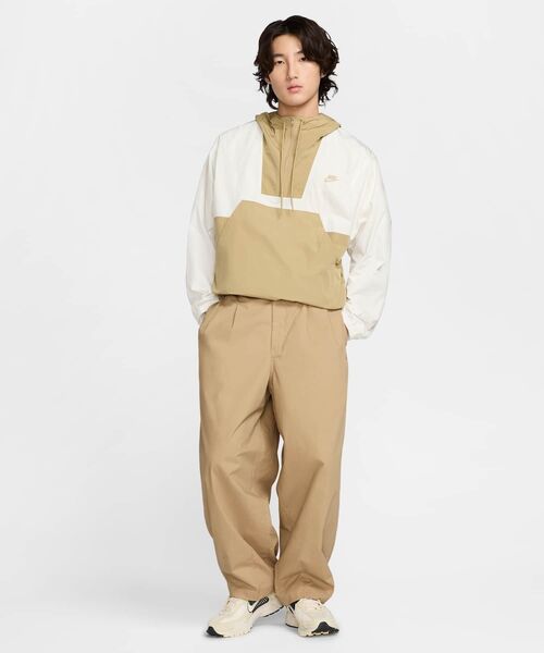 ナイキ 極美品 NIKE ナイロンパンツ M ベージュ ナイキ クラブ メンズ バルーン パンツ / Nike Club Men's