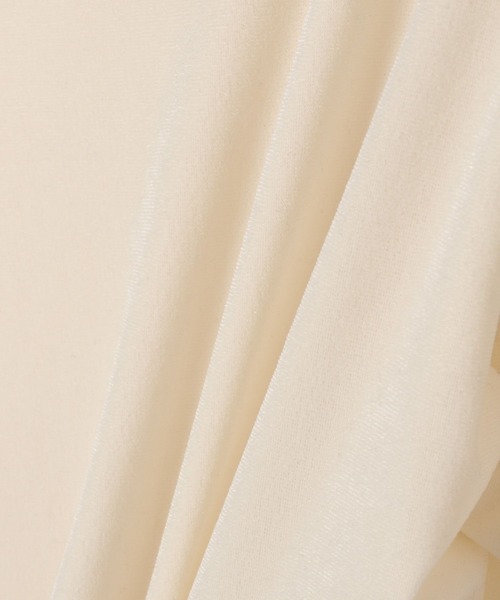 Heather（ヘザー）の「タイ付きベロアカットソー　322105（Tシャツ/カットソー・レディース・ブラック/アイボリー/ダークブルー・FREE）」の16枚目の写真