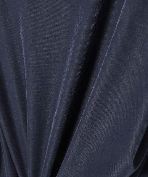 Heather（ヘザー）の「タイ付きベロアカットソー　322105（Tシャツ/カットソー・レディース・ブラック/アイボリー/ダークブルー・FREE）」の17枚目の写真