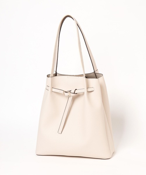 Elura（エルーラ）の「＜2025ceremony＞ベルトリュクストート/288157（トートバッグ・レディース・ベージュ/アイボリー/ブラック・ONE SIZE）」の2枚目の写真