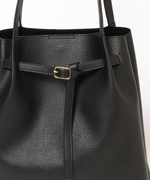 Elura（エルーラ）の「＜2025ceremony＞ベルトリュクストート/288157（トートバッグ・レディース・ベージュ/アイボリー/ブラック・ONE SIZE）」の8枚目の写真