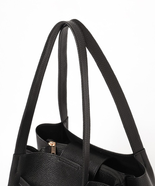 Elura（エルーラ）の「＜2025ceremony＞ベルトリュクストート/288157（トートバッグ・レディース・ベージュ/アイボリー/ブラック・ONE SIZE）」の17枚目の写真