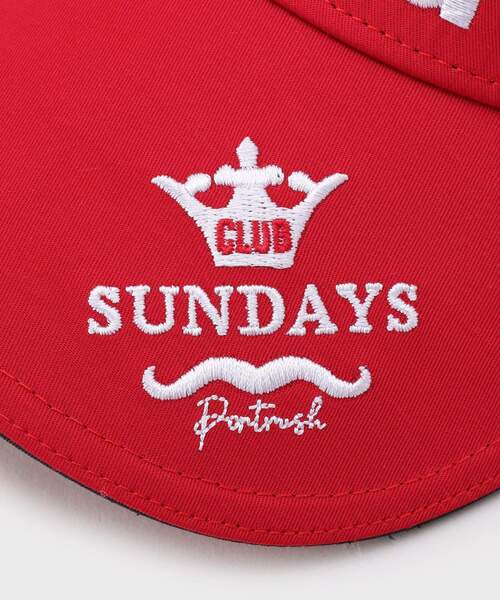 adabat（アダバット）の「【新レーベル ADABAT NAVY】サンデーズバイザー（サンバイザー・レディース・ネイビー/ブラック/ホワイト/レッド系1・00）」の12枚目の写真