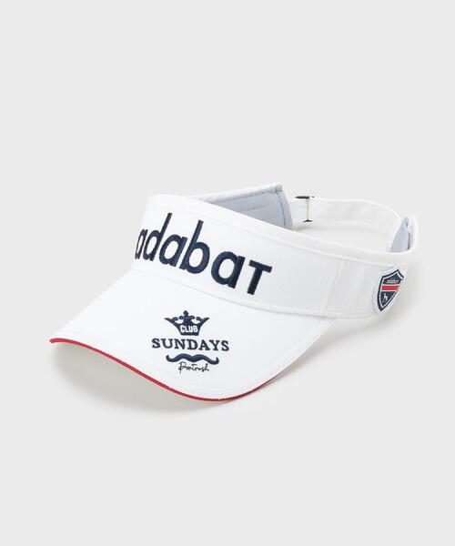 adabat（アダバット）の「【新レーベル ADABAT NAVY】サンデーズバイザー（サンバイザー・レディース・ネイビー/ブラック/ホワイト/レッド系1・00）」の14枚目の写真