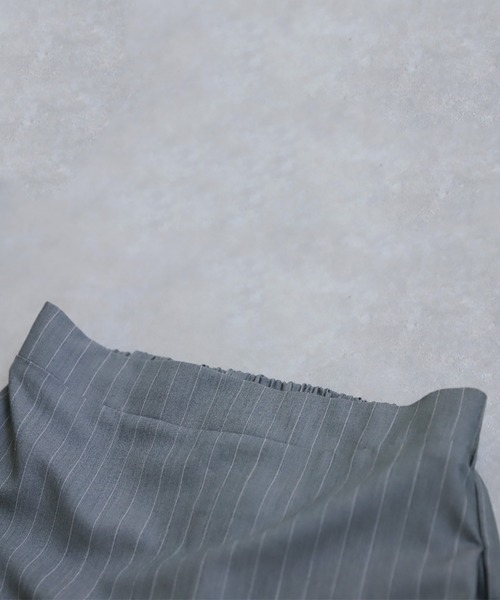 antiqua(アンティカ)の「配色ポケットスカート(スカート・レディース・ネイビー/グレー・ONESIZE)」の19枚目の写真
