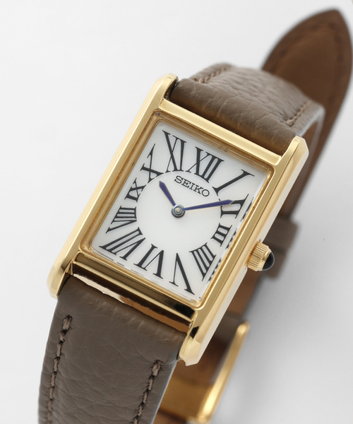SEIKO/セイコーExclusiveSZRW002Greige別注 SEIKO / セイコー】Exclusive SZRW002 Greige 別注（アナログ