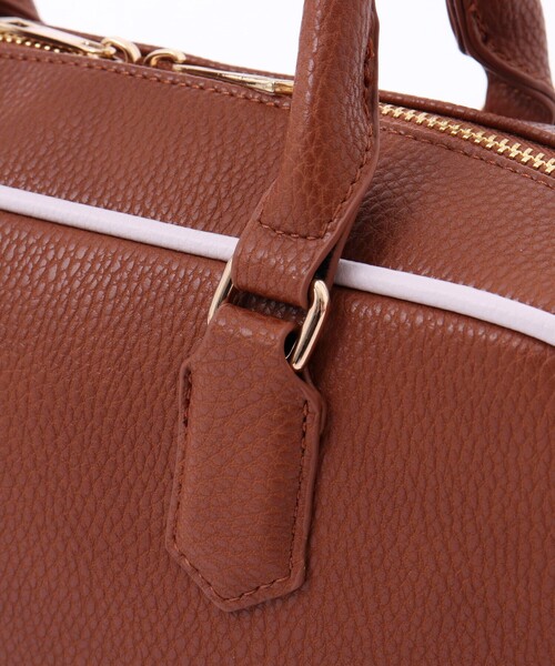 VELETTO（ベレット）の「ミドルボストンバッグ（ボストンバッグ・レディース・ブラック/キャメル・FREE）」の8枚目の写真