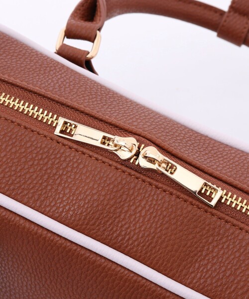 VELETTO（ベレット）の「ミドルボストンバッグ（ボストンバッグ・レディース・ブラック/キャメル・FREE）」の13枚目の写真