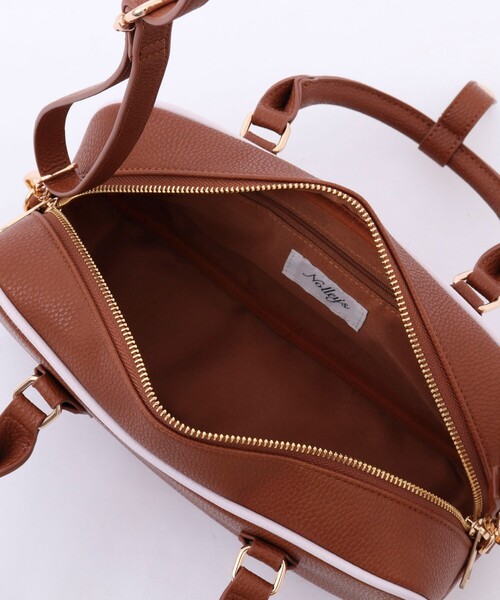 VELETTO（ベレット）の「ミドルボストンバッグ（ボストンバッグ・レディース・ブラック/キャメル・FREE）」の14枚目の写真