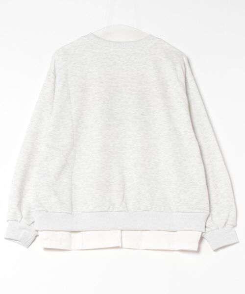 Another Branch olive des olive(アナザーブランチオリーブデオリーブ)の「デニムバケハスウェット(スウェット・レディース・オートミール/トップグレー/チャコール・FREE)」の4枚目の写真