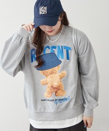 デニムバケハスウェット