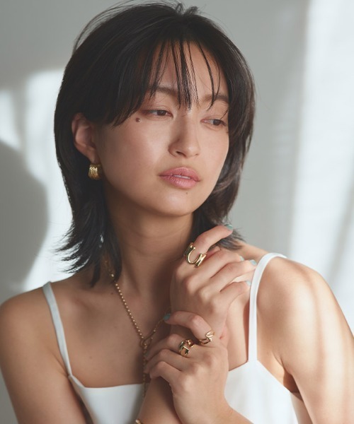 RASW（ラス）の「[RASW]UNモチーフリング（リング・レディース・ゴールド/シルバー・FREE）」の7枚目の写真