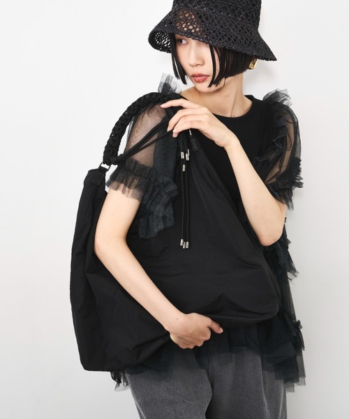 撥水》LE VERNIS(ル・ベルニ)Paracord one handle tote（トート