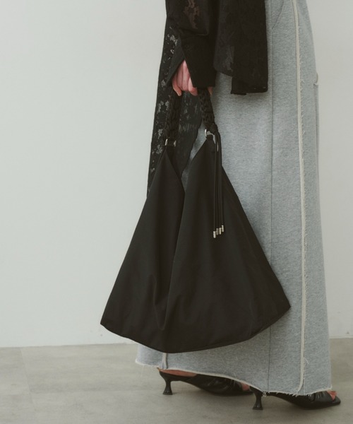 ヴェルニ♡バック LE VERNIS(ル・ベルニ)《撥水》Paracord one handle tote（トート