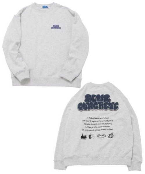 GLAZOS（グラソス）の「【大人向けサイズあり】【速乾・毛玉になりにくい】バックグラフィティビッグトレーナー（スウェット・キッズ・ブラック/ブラウン/オートミール・L/M/S/LL）」の3枚目の写真