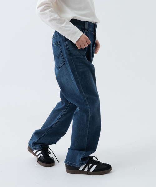 EDWIN（エドウィン）の「【EDWIN(エドウイン)】別注JERSEYS(KIDS)（デニムパンツ・キッズ・ライトブルー/ネイビー・130cm/160cm/150cm/140cm）」の8枚目の写真