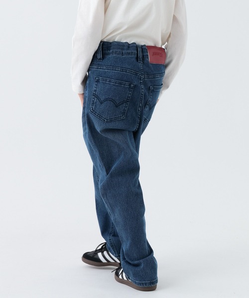 EDWIN（エドウィン）の「【EDWIN(エドウイン)】別注JERSEYS(KIDS)（デニムパンツ・キッズ・ライトブルー/ネイビー・130cm/160cm/150cm/140cm）」の9枚目の写真