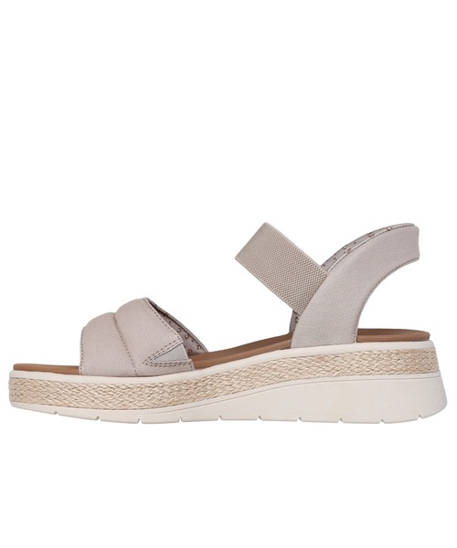 SKECHERS（スケッチャーズ）の「SKECHERS BOBS SUN RAY / スケッチャーズ ボブス サンレイ（サンダル・レディース・ブラック/ベージュ・25cm/23cm/22cm/24cm）」の9枚目の写真