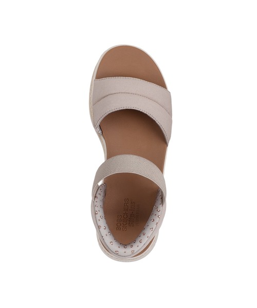 SKECHERS（スケッチャーズ）の「SKECHERS BOBS SUN RAY / スケッチャーズ ボブス サンレイ（サンダル・レディース・ブラック/ベージュ・25cm/23cm/22cm/24cm）」の7枚目の写真