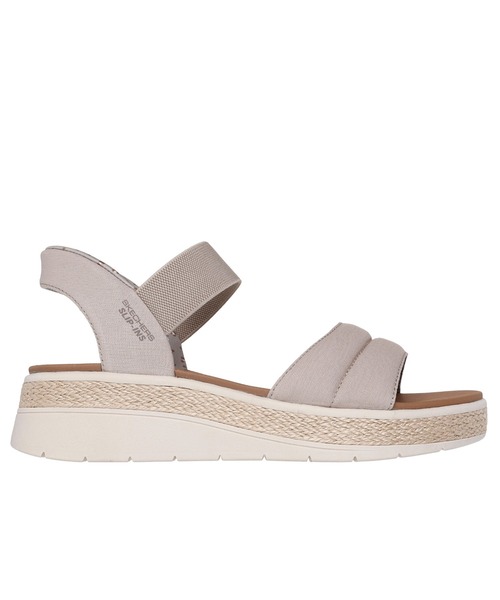 SKECHERS（スケッチャーズ）の「SKECHERS BOBS SUN RAY / スケッチャーズ ボブス サンレイ（サンダル・レディース・ブラック/ベージュ・25cm/23cm/22cm/24cm）」の8枚目の写真