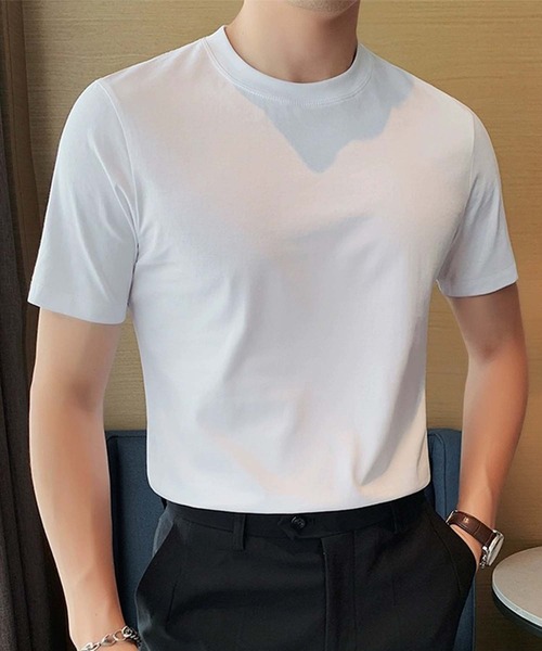 aimoha（アイモハ）の「コットンTシャツ (SS)（Tシャツ/カットソー・レディース・ホワイト・MEDIUM/LARGE/X-LARGE/XX-LARGE）」の5枚目の写真