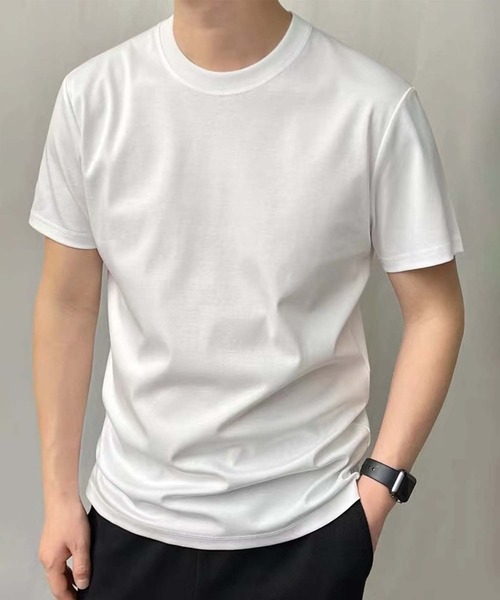 aimoha（アイモハ）の「コットンTシャツ (SS)（Tシャツ/カットソー・レディース・ホワイト・MEDIUM/LARGE/X-LARGE/XX-LARGE）」の8枚目の写真
