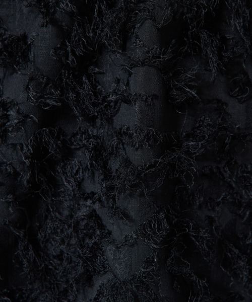 COLONY 2139（コロニートゥーワンスリーナイン）の「フリンジジャガードオフショルトップス（その他トップス・レディース・ホワイト/ブラック/カーキ・FREE）」の19枚目の写真