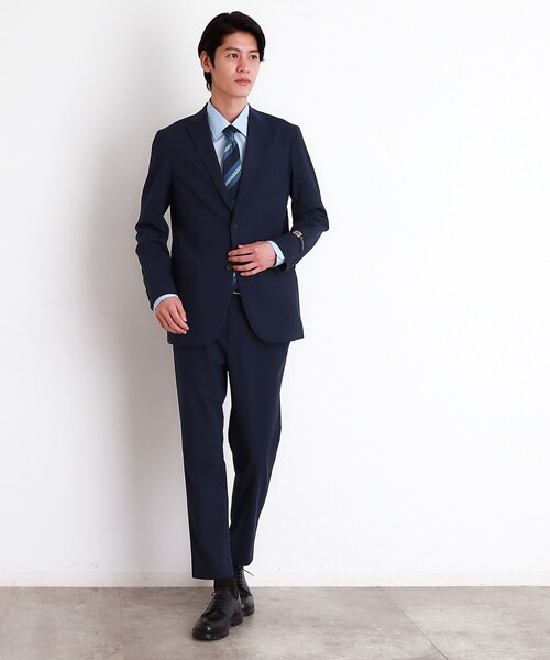 THE SHOP TK (ザ ショップ ティーケー )の「【CARREMAN】テーラードジャケット セットアップ可(テーラードジャケット・メンズ・ネイビー/ブラック/グレー/グレー系1/ブルー系その他3・04/03/02/01)」の16枚目の写真