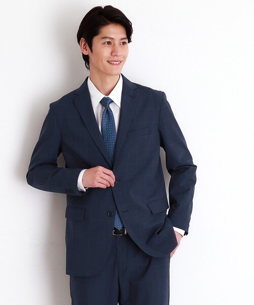 THE SHOP TK (ザ ショップ ティーケー )の「【CARREMAN】テーラードジャケット セットアップ可(テーラードジャケット・メンズ・ネイビー/ブラック/グレー/グレー系1/ブルー系その他3・04/03/02/01)」の22枚目の写真