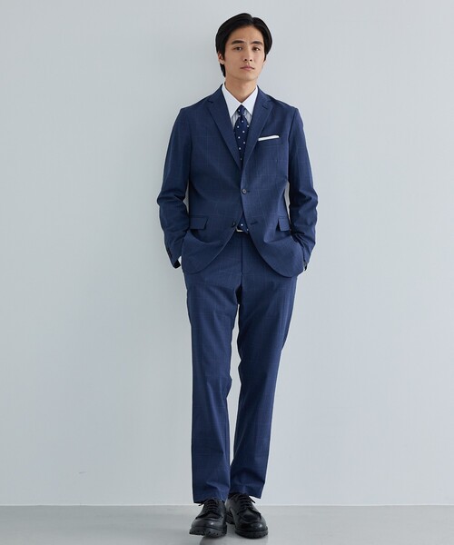THE SHOP TK (ザ ショップ ティーケー )の「【CARREMAN】テーラードジャケット セットアップ可(テーラードジャケット・メンズ・ネイビー/ブラック/グレー/グレー系1/ブルー系その他3・04/03/02/01)」の5枚目の写真