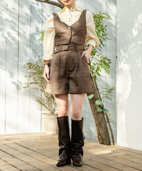 spring tweed bestie / スプリングツイードビスチェ（ベスト