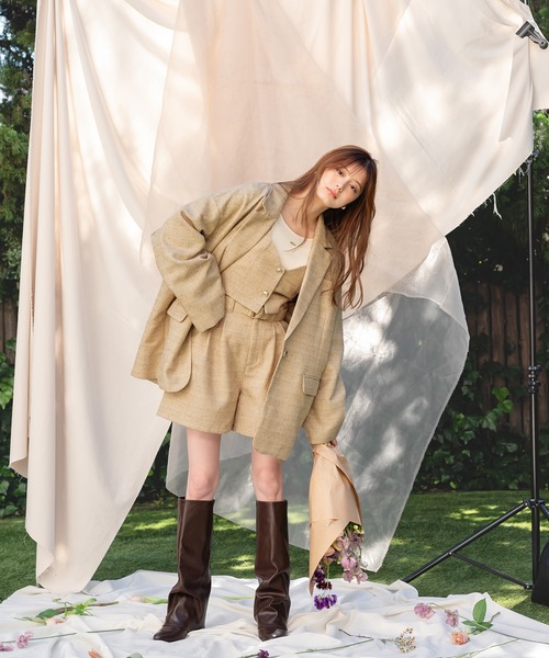 spring tweed bestie / スプリングツイードビスチェ（ベスト