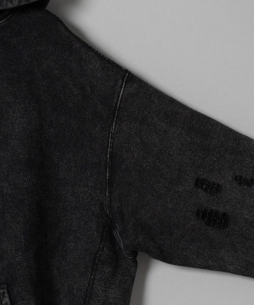 F-LAGSTUF-F（フラグスタフ）の「CAMACHO HOODIE（パーカー・メンズ・ブラック/グレー・MEDIUM/LARGE/X-LARGE）」の5枚目の写真