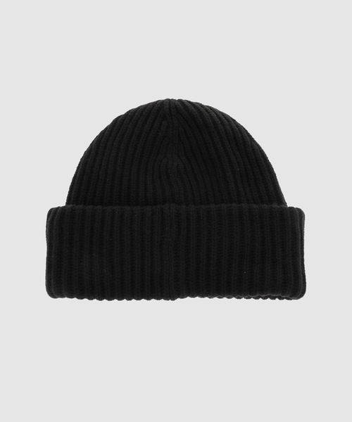 GANNI（ガニー）の「Structured Rib Beanie（ニットキャップ/ビーニー・レディース・ブラック/グレー系その他/ピンク系その他/ブラック系その他/ベージュ系その他・ONE SIZE）」の7枚目の写真