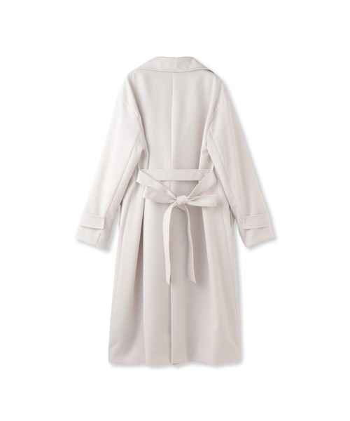 LAUTREAMONT（ロートレアモン）の「防シワUVトレンチコート≪手洗い可能≫（トレンチコート・レディース・ベージュ/ネイビー・9号/7号）」の4枚目の写真