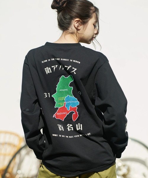 go slow caravan(ゴースローキャラバン)の「COBMASTER/コブマスター 吸水速乾天竺刺繍ベーシックL/STEE(南アルプス)(Tシャツ/カットソー・メンズ・ホワイト/イエロー/ブラック・LARGE/X-LARGE/MEDIUM)」の2枚目の写真