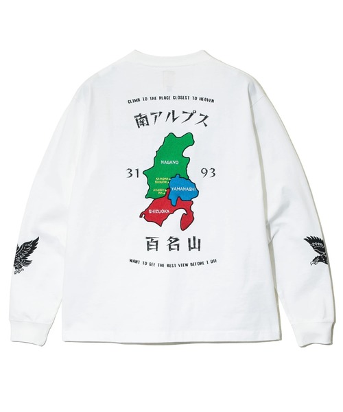 go slow caravan(ゴースローキャラバン)の「COBMASTER/コブマスター 吸水速乾天竺刺繍ベーシックL/STEE(南アルプス)(Tシャツ/カットソー・メンズ・ホワイト/イエロー/ブラック・LARGE/X-LARGE/MEDIUM)」の10枚目の写真