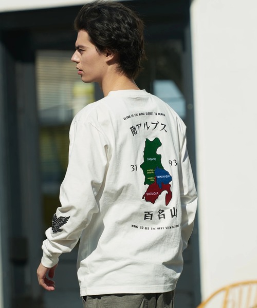 go slow caravan(ゴースローキャラバン)の「COBMASTER/コブマスター 吸水速乾天竺刺繍ベーシックL/STEE(南アルプス)(Tシャツ/カットソー・メンズ・ホワイト/イエロー/ブラック・LARGE/X-LARGE/MEDIUM)」の13枚目の写真