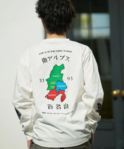 go slow caravan(ゴースローキャラバン)の「COBMASTER/コブマスター 吸水速乾天竺刺繍ベーシックL/STEE(南アルプス)(Tシャツ/カットソー・メンズ・ホワイト/イエロー/ブラック・LARGE/X-LARGE/MEDIUM)」の14枚目の写真