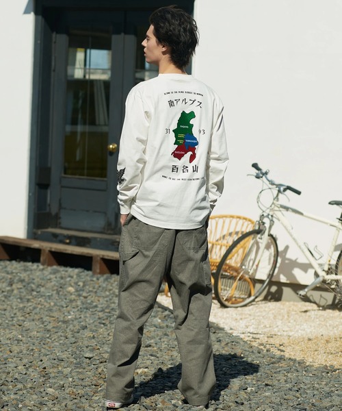 go slow caravan(ゴースローキャラバン)の「COBMASTER/コブマスター 吸水速乾天竺刺繍ベーシックL/STEE(南アルプス)(Tシャツ/カットソー・メンズ・ホワイト/イエロー/ブラック・LARGE/X-LARGE/MEDIUM)」の16枚目の写真