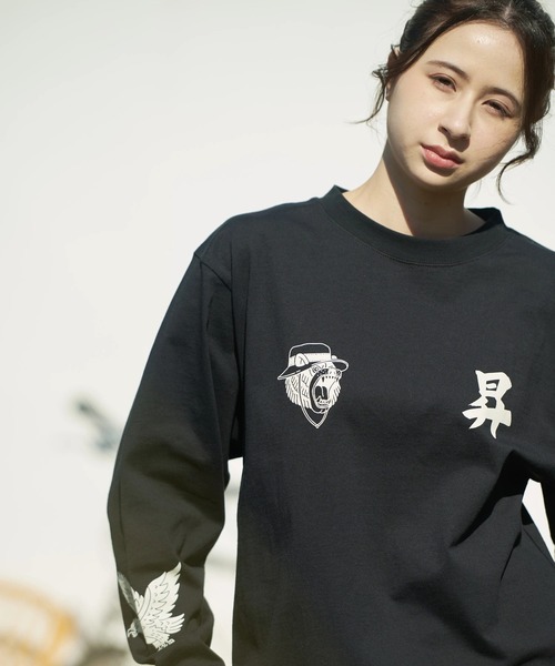 go slow caravan(ゴースローキャラバン)の「COBMASTER/コブマスター 吸水速乾天竺刺繍ベーシックL/STEE(南アルプス)(Tシャツ/カットソー・メンズ・ホワイト/イエロー/ブラック・LARGE/X-LARGE/MEDIUM)」の19枚目の写真