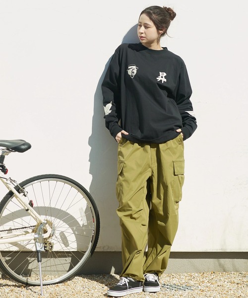 go slow caravan(ゴースローキャラバン)の「COBMASTER/コブマスター 吸水速乾天竺刺繍ベーシックL/STEE(南アルプス)(Tシャツ/カットソー・メンズ・ホワイト/イエロー/ブラック・LARGE/X-LARGE/MEDIUM)」の22枚目の写真