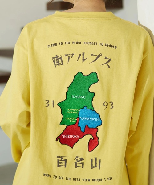 go slow caravan(ゴースローキャラバン)の「COBMASTER/コブマスター 吸水速乾天竺刺繍ベーシックL/STEE(南アルプス)(Tシャツ/カットソー・メンズ・ホワイト/イエロー/ブラック・LARGE/X-LARGE/MEDIUM)」の5枚目の写真