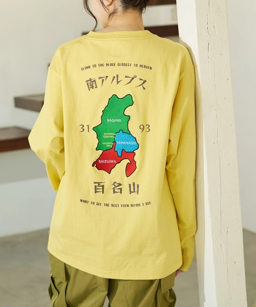 go slow caravan(ゴースローキャラバン)の「COBMASTER/コブマスター 吸水速乾天竺刺繍ベーシックL/STEE(南アルプス)(Tシャツ/カットソー・メンズ・ホワイト/イエロー/ブラック・LARGE/X-LARGE/MEDIUM)」の8枚目の写真