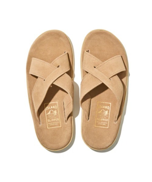 ISLAND SLIPPER（アイランドスリッパ）の「【ISLAND SLIPPER】アイランドスリッパ クロスサンダル PT223/PB223（サンダル・メンズ・ブラック系その他3/ネイビー系2/ブラック系その他2/ネイビー/キャメル・6/8/9/10/7/5）」の5枚目の写真